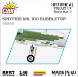 Spitfire Mk. XVI Bubbletop brick plane model - COBI 5865 - 152 bricks Planes Cobi 
