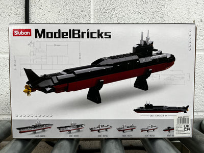 Strategic Submarine model - Sluban M38-B0703 - 269 bricks Ship SLUBAN 