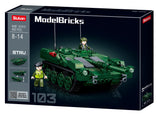 STRV103 brick tank model - Sluban M38-B1010 - 692 bricks Tank SLUBAN 