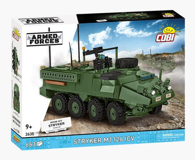 Stryker M1126 ICV brick model - COBI-2635 - 661 bricks Other Military COBI 