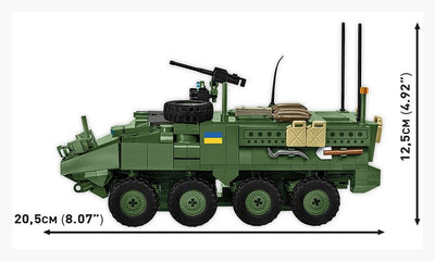 Stryker M1126 ICV brick model - COBI-2635 - 661 bricks Other Military COBI 