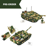 StuG III Ausf.G brick tank model - COBI 2676 - 952 bricks Tank Cobi 