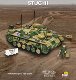 StuG III Ausf.G brick tank model - COBI 2676 - 952 bricks Tank Cobi 