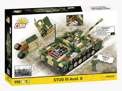 StuG III Ausf.G brick tank model - COBI 2676 - 952 bricks Tank Cobi 