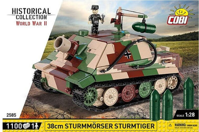 Sturmmorser Tiger "Sturmtiger" brick tank model - COBI-2585 - 1100 bricks Cobi 