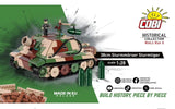 Sturmmorser Tiger "Sturmtiger" brick tank model - COBI-2585 - 1115 bricks Cobi 