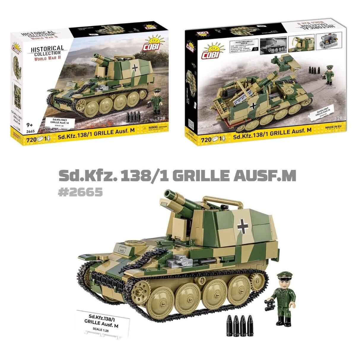 Maquette Master Fighter 1/48 Char Sturmpanzer 38T Ausf H 1944 - Résine