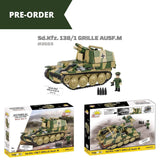 Sturmpanzer 38(t) Grille Ausf. M brick model - COBI 2665 - 720 bricks Tank Cobi 