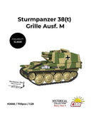 Sturmpanzer 38(t) Grille Ausf. M brick model - COBI 2666 - 705 bricks Tank Cobi 