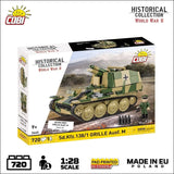 Sturmpanzer 38(t) Grille Ausf. M brick model - COBI 2666 - 720 bricks Tank Cobi 