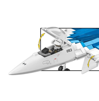 SU-57 Felon brick plane model - COBI 5909 - 900 bricks Planes Cobi 