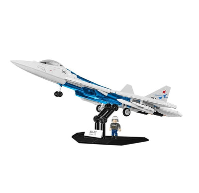SU-57 Felon brick plane model - COBI 5909 - 900 bricks Planes Cobi 