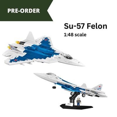 SU-57 Felon brick plane model - COBI 5909 - 900 bricks Planes Cobi 