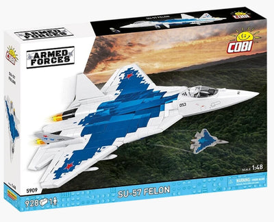 SU-57 Felon brick plane model - COBI 5909 - 900 bricks Planes Cobi 