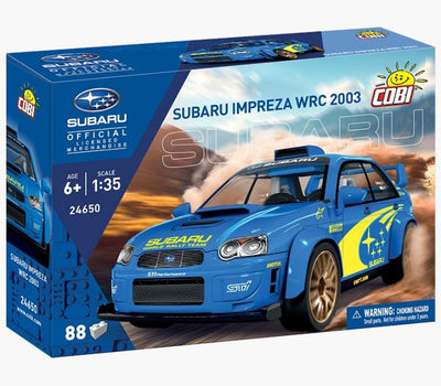 Subaru Impreza WRC 2003 car brick model - COBI 24650 - 90 bricks car Cobi 