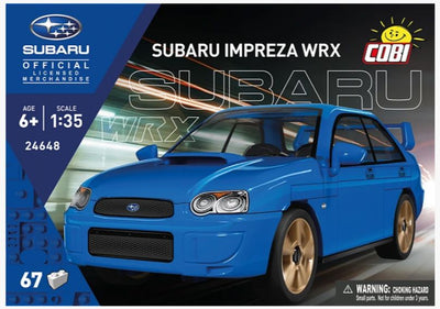 Subaru Impreza WRX car brick model - COBI 24648 - 67 bricks car Cobi 