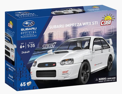 Subaru Impreza WRX STI car brick model - COBI 24649 - 65 bricks car Cobi 