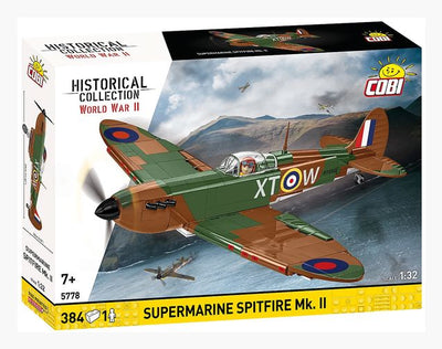 Supermarine Spitfire MK. II P7350 plane brick model - COBI 5778 - 384 bricks Planes Cobi 