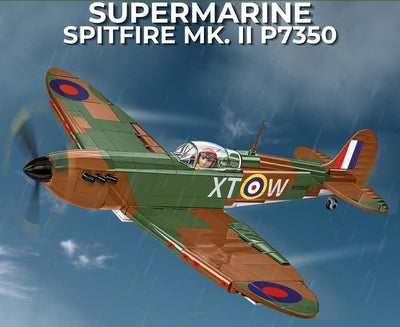 Supermarine Spitfire MK. II P7350 plane brick model - COBI 5778 - 384 bricks Planes Cobi 