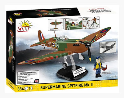 Supermarine Spitfire MK. II P7350 plane brick model - COBI 5778 - 384 bricks Planes Cobi 