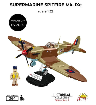 Supermarine Spitfire Mk.IXe plane brick model - COBI 5764 - 364 bricks Planes Cobi 
