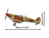 Supermarine Spitfire Mk.IXe plane brick model - COBI 5764 - 364 bricks Planes Cobi 