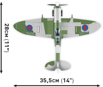 Supermarine Spitfire MKVB plane brick model - COBI 5725 - 344 bricks Planes Cobi 