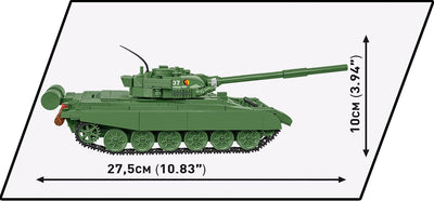 T-72 M1 DDR & RU brick tank model - COBI 2625 - 678 bricks Tank Cobi 