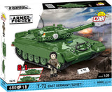 T-72 M1 DDR & RU brick tank model - COBI 2625 - 678 bricks Tank Cobi 