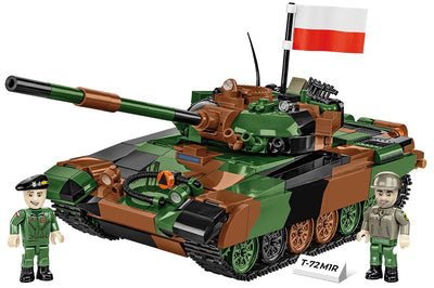 T-72 M1R brick tank model - COBI 2624 - 724 bricks Tank Cobi 