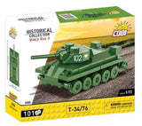 T34/76 brick tank model - COBI 3088 - 101 bricks Tank Cobi 