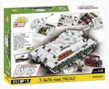 T34/76 mod. 1941/1942 brick tank model - COBI 2595 - 852 bricks Tank Cobi 