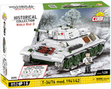 T34/76 mod. 1941/1942 brick tank model - COBI 2595 - 852 bricks Tank Cobi 