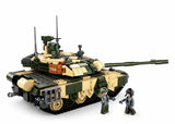 T90MS brick tank model - Sluban M38-B0756 - 758 bricks Tank SLUBAN 