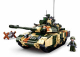 T90MS brick tank model - Sluban M38-B0756 - 758 bricks Tank SLUBAN 