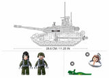 T90MS brick tank model - Sluban M38-B0756 - 758 bricks Tank SLUBAN 