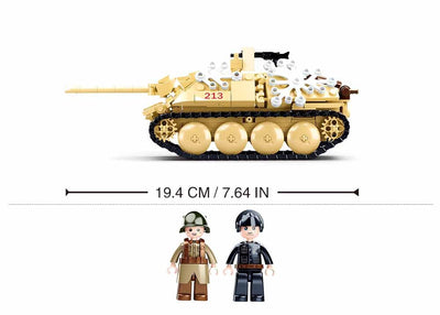 Tank Destroyer brick model - Sluban M38-B0976 - 344 bricks Tank SLUBAN 