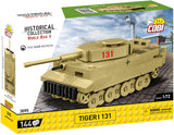 Tiger I 131 brick tank model - COBI 3095 - 161 bricks Tank Cobi 