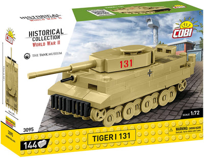 Tiger I 131 brick tank model - COBI 3095 - 161 bricks Tank Cobi 