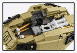 Tiger II (KTV2) brick tank model - COBI-2686 - 1572 bricks Tank Cobi 