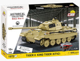 Tiger II (KTV2) brick tank model - COBI-2686 - 1572 bricks Tank Cobi 