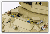 Tiger II (KTV2) brick tank model - COBI-2686 - 1572 bricks Tank Cobi 