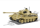 Tiger II (Sd.Kfz. 182) "Königstiger" brick tank model - COBI-2685 - 1570 bricks Tank Cobi 