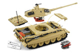 Tiger II (Sd.Kfz. 182) "Königstiger" brick tank model - COBI-2685 - 1570 bricks Tank Cobi 