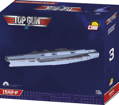 TOP GUN Aircraft Carrier CV-65 brick model ship- COBI 5922 - 6130 bricks Ship Cobi 