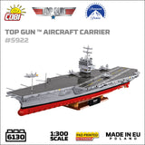 TOP GUN Aircraft Carrier CV-65 brick model ship- COBI 5922 - 6130 bricks Ship Cobi 