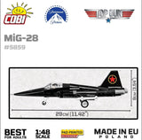 Top Gun MIG-28 brick plane model - COBI 5859 - 332 bricks Planes Cobi 