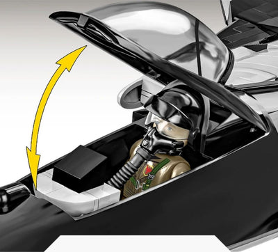 Top Gun SU-57 Felon brick plane model - COBI 5921 - 816 bricks Planes Cobi 