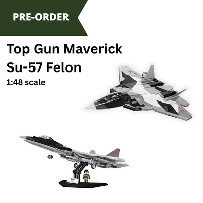 Top Gun SU-57 Felon brick plane model - COBI 5921 - 816 bricks Planes Cobi 