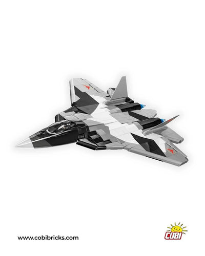 Top Gun SU-57 Felon brick plane model - COBI 5921 - 816 bricks Planes Cobi 